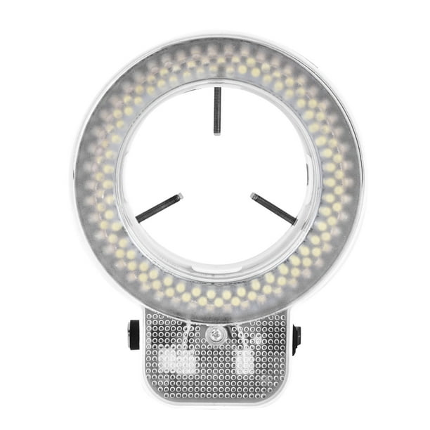 Anillo de luz de brillo Ajustable ANGGREK para Cámara de microscopio 144 cuentas LED