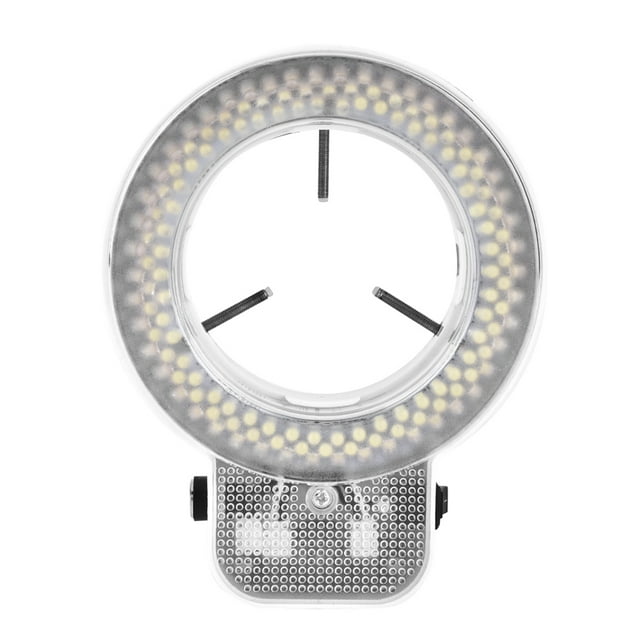 Anillo de luz de brillo Ajustable ANGGREK para Cámara de microscopio 144 cuentas LED
