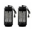 thumbnail image 2 of 2 Pack Zapper, Electric Radiation-Free Fly Zapper, Portable Bug Zapper Insect Mosquito Killer Lamp Indoor & Outdoor Black, 2 of 6
