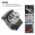 thumbnail image 2 of Pressure Switch, 4 Port Air Compressor Pressure Switch Control, 2 of 4