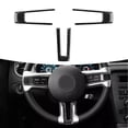 thumbnail image 2 of Carbon Fiber Steering Wheel Frame Trim Cover Sticker For Ford For Mustang 09-13 Fangkenuo, 2 of 9