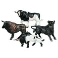 thumbnail image 5 of 2-5pack 4pcs Figurine Simulated Bull Realistic Animals Cow Educational 4 Pcs, 5 of 6