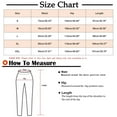 thumbnail image 2 of Sanbonepd Capri Pants for Women Women's Corduroy Pants Barrel Mid Elastic Waist Pants Casual Wide Leg Baggy Trouser With Pockets, 2 of 6