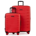 thumbnail image 1 of Ensemble de Valises rigides Air Canada Radius : Grande Valise de 28 pouces et bagage cabine, Ensemble de 2 valises avec roulettes, 1 of 10
