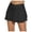 v#115Black449, variant on Rggeeun Womens Skirts Elastic Waist A-Line Soft Mini Skirts Travel Party,Black,XL