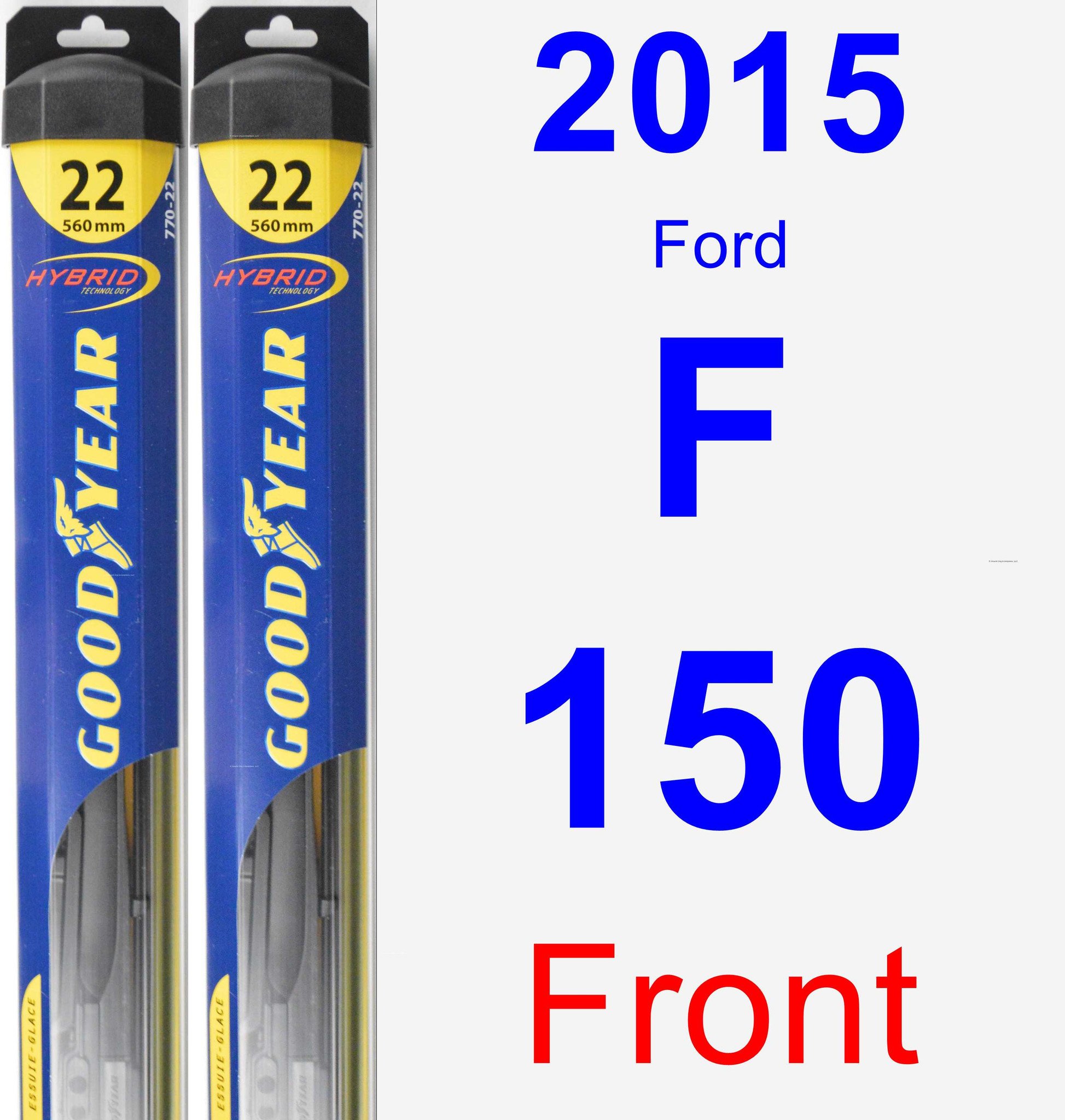 2010 Ford F150 Wiper Blade Size