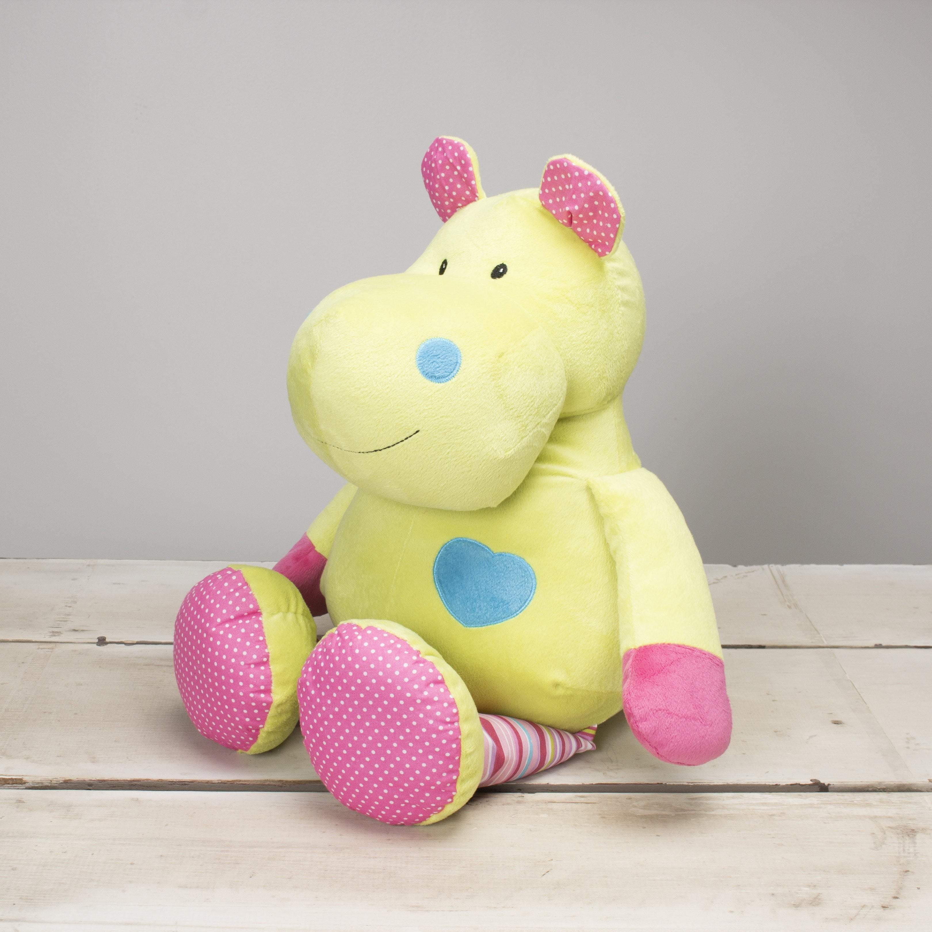 pink hippo teddy