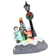 thumbnail image 1 of Ounissouiy Escena casa mano de obra tamaño compacto Festival accesorios exquisita resina artesanía multiusos hogar accesorios escritorio Kits de decoración para fiestas luz del arbol de navidad, 1 of 6