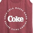 thumbnail image 3 of Coca-Cola - Coke Makes Things Taste Better - Women's Racerback Tank Top, 3 of 5