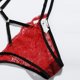 thumbnail image 2 of Gibobby Conjunto de lencería Lencería sexy para mujer, camisón de encaje con camisola de encaje para mujer lencería(Rojo, XXG), 2 of 5
