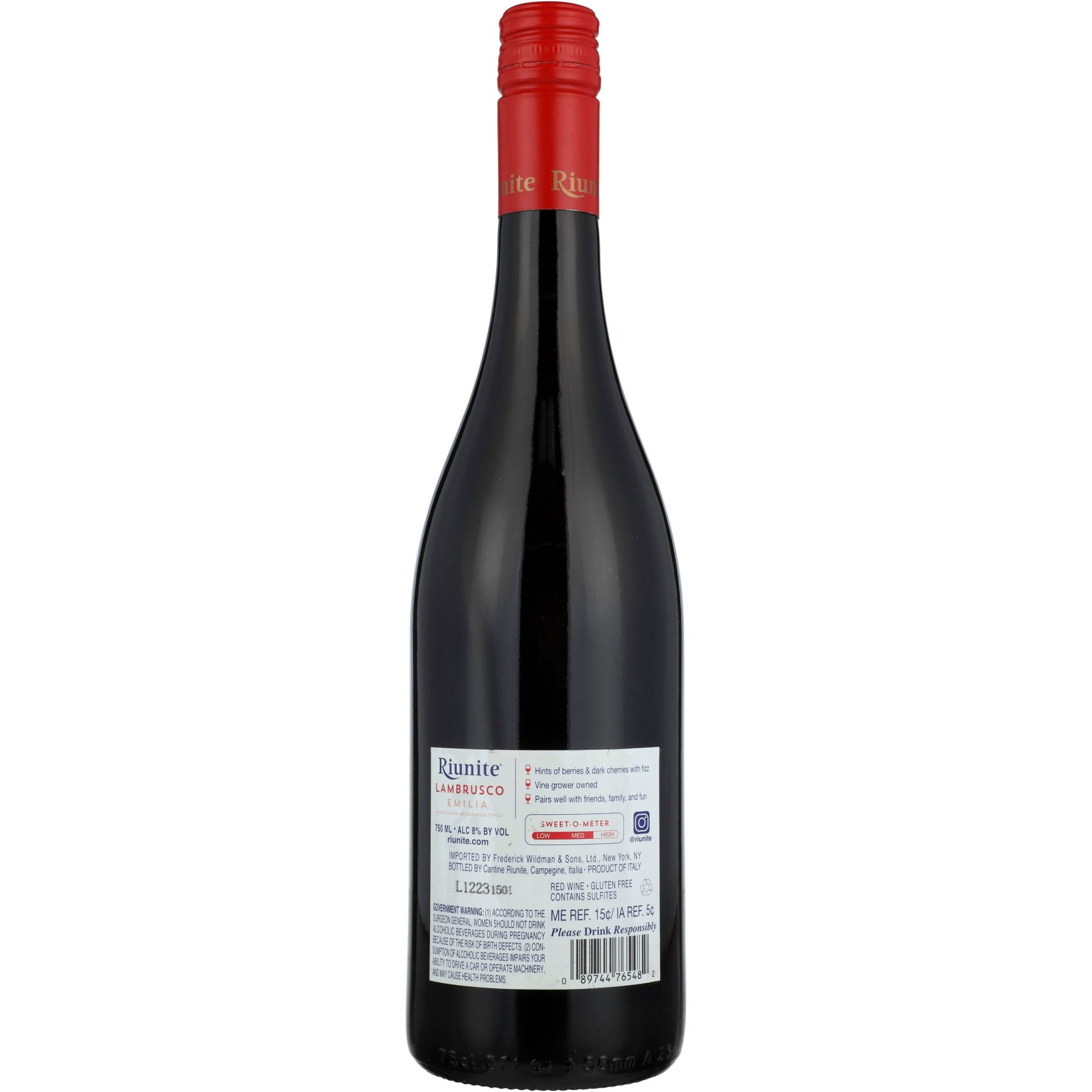 Buy Riunite Lambrusco Italian Red Wine