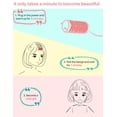 thumbnail image 4 of Langgg Fer à Friser Électrique Chauffant Rouleau Manuel Outils de Coiffure pour Filles et Femmes Bleu, 4 of 6