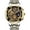 Black-Silver, variant on Watches for Men Multifunction Chronograph Quartz Analog with Luminous Calendar Waterproof, Men's Dress Business Sport Wristwatch Stainless Steel Strap Watch