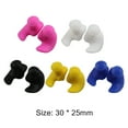 thumbnail image 3 of Tapones para Los Oídos Natación Buceo Silicona Suave Adultos () Blanco, 3 of 7