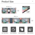 thumbnail image 3 of Yayeee Faucet Mat for Kitchen Sink 14.7" Diatomite Long Splash Guard Pad, Pink Door, 3 of 7