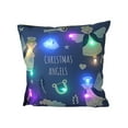 thumbnail image 2 of Taicans Christmas Pillow Covers with LED Lights 18x18 Inch,Creative Twinkle Glowing Throw Pillow,LED Night Light Pillow Cushions Stuffed Toys Gifts for Kids,Christmas,Farmhouse Decor Cushion Cases, 2 of 5