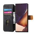 thumbnail image 2 of Decase Fashion Anti-Scratch Case for Samsung Galaxy Note 20 Ultra Shockproof Wallet Cover with RFID Blocking Wrist Strap Flip Credit Card Holder Slot, Folio PU Leather+TPU Bumper Back Cover,Black, 2 of 6