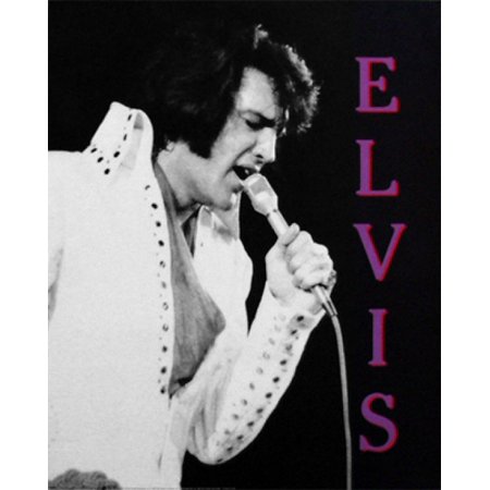 Silkscreen Concert Poster - Elvis Presley in Concert Hawaii 1970 Poster Print (16 x 20)