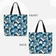 thumbnail image 2 of Balery Sea Animal Bolsa de Mano para Mujeres con Cremallera, Bolsa de Gimnasio con Compartimentos, Bolsa para Laptop, Bolsa para Trabajo, 2 of 7