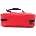 thumbnail image 4 of Bolsa de primeros auxilios Botiquín de primeros auxilios Bolsa de almacenamiento médico vacía Bolsa de trauma roja para botiquines de primeros auxilios de emergencia Taller de automóvil Cicl, 4 of 5