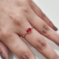 thumbnail image 4 of Natural Ruby Ring, 925 Sterling Silver Ring, Womens Ring, AAA Ruby Ring, July Birthstone, Christmas, Thanksgiving, Tiny Dainty Ring, Handmade, Statement Jewelry, Stacking Ring, 4 of 6