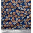 thumbnail image 1 of Soimoi Poly Georgette Fabric Flower Artistic Print Fabric by The Yard 52 Inch Wide, 1 of 3