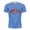 Blue, variant on Mens Boston Graphic T-Shirts Vintage College Style Breathable Short Sleeve Undershirt Casual Streetwear Daily Wear Crewneck Tee Tops