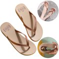 thumbnail image 3 of Flip Flops Thick Non-slip Fashion Beach Sandals Summer Slippers for Woman & Lady, 3 of 10