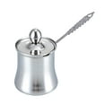 thumbnail image 2 of Siruishop Coffee Pot Long Handle Butter Stainless Steel Arabic for Office Home Kitchen 560ml, 2 of 8