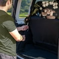 thumbnail image 4 of Drydeepin Cottagecore Mushroom Snail Moth Fern Car Seat Covers for Backseat, Rear Bench Seat Cover Towel Saddle Blanket Seat Protector Universal Auto Accessories for Trucks Van SUV, 4 of 7
