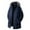 Blue, variant on uikmnh Winter Jackets for Men Winter Detachable Hooded Coat with Thick Trim Windproof Warm Padded Jacket for Cold Weather Size:2XL