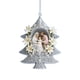 thumbnail image 1 of Religious Christmas Ornament Holy Family With Lilies Frame Festive Tree Decor For Celebrations, 1 of 1