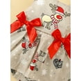 thumbnail image 6 of Bagilaanoe Newborn Baby Girl Christmas Rompers Dress Deer Print Sleeveless Bodysuit + Headband 6M 12M 18M 24M 3T One Piece Jumpsuit, 6 of 9