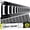 Powder Coated Black, variant on DC Cargo Etrack Rails 6' Horizontal Galvanized E Track Rail for etrack accessories