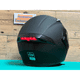 thumbnail image 2 of Casco  Bloosom Negro Mate Extra G Stop Led Luz Abatible Certificado Pulsar, 2 of 3