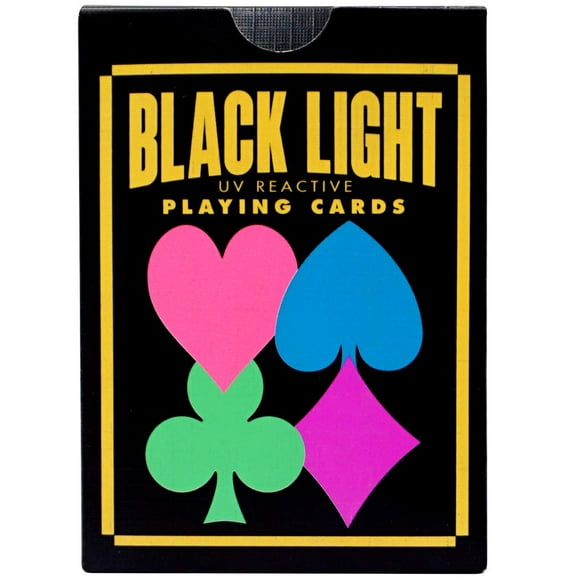 Island Dogs Cartes à Jouer 51522 Lumière Noire, Multicolore
