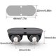 thumbnail image 2 of Caster wheels for furniture storage boxes and trash cans, 2 of 5