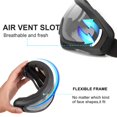 thumbnail image 3 of Gafas de moto - Gafas - Dirt Bike ATV Motocross Anti-UV Ajustable Conducción Offroad Protección Combate Táctico Militar, 3 of 5