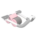 thumbnail image 4 of Rueda abdominal de rebote automático con soporte para codo, entrenamiento de fuerza, pantalla inteligente, rodillo de entrenamiento central, color rosa, 4 of 9
