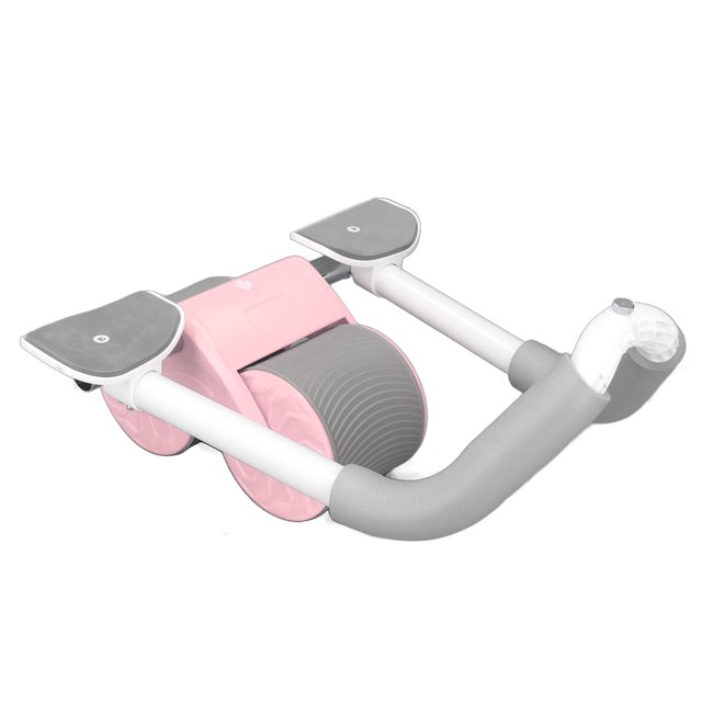 Rodillo de rueda abdominal,Rebote automático Rueda abdominal Rodillo de ejercicio central Rodillo de ejercicio abdominal Respuesta rápida