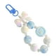 thumbnail image 5 of Llavero con cuentas, accesorio colgante para bolso, llavero con cuentas de colores, recuerdo de fiesta para niños Azul, 5 of 8