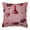 Multicolored, variant on Red Wine on Linen Fabric Decorative Pillow