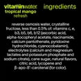 thumbnail image 5 of Vitaminwater Refresh Tropical Mango Nutrient Enhanced Drink 20 fl oz Bottles 4 Pack, 5 of 6