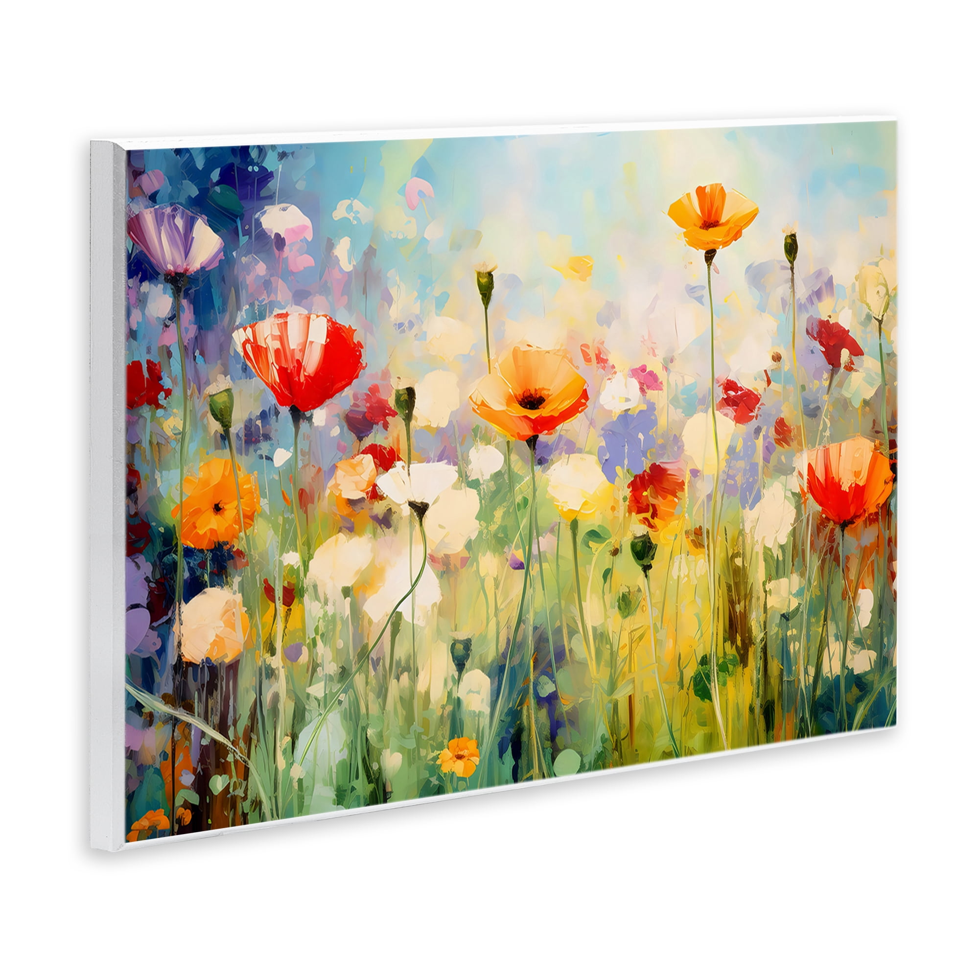 Stupell Industries Sunlit Meadow of Colorful Blooms Wall Plaque Art, design by Creative Studio
