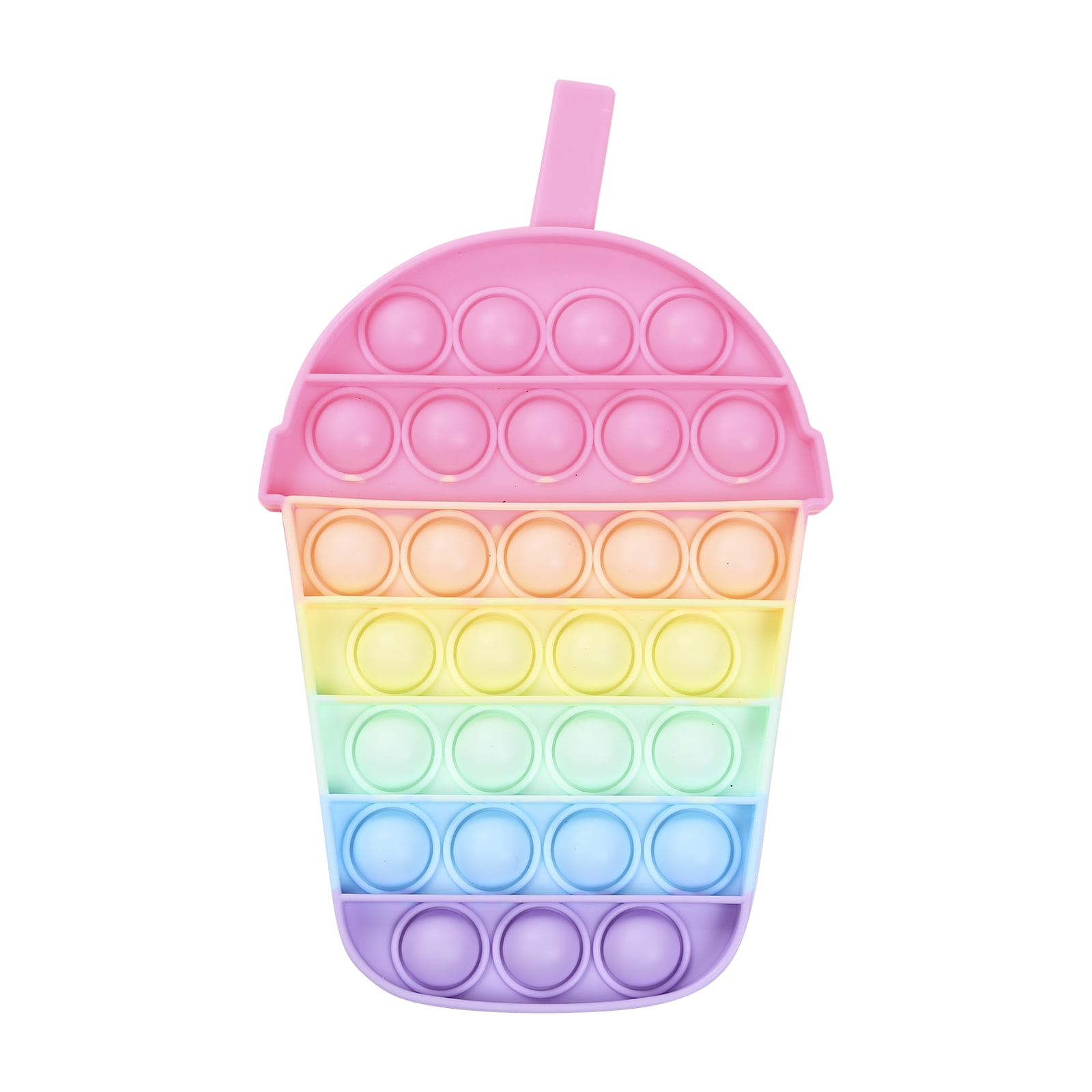 Push Pop Bubble Fidget Toy, Cute Boba 