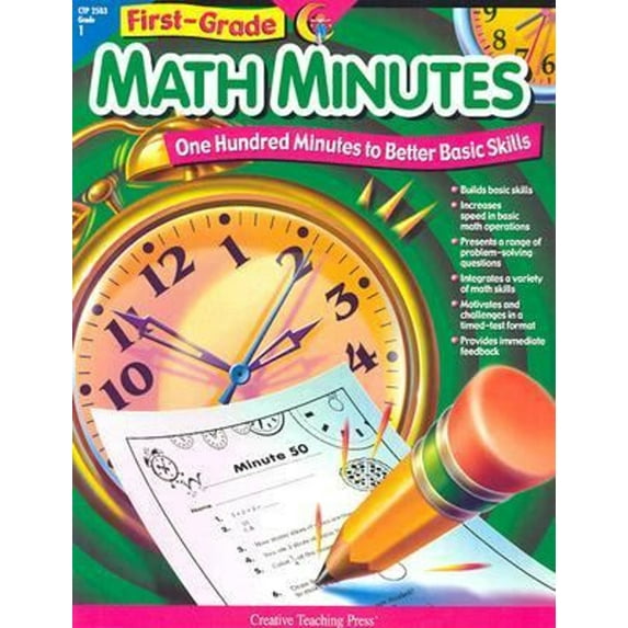 Pre-Owned Math Minutes Grade 1 (Paperback) 9781574718126