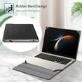 thumbnail image 4 of Fintie Sleeve Case for 16" Samsung Galaxy Book3 Pro NP960QFG/Samsung Galaxy Book3 Ultra NP960XFH/Samsung Galaxy Book3 Pro 360 NP960XFG - Premium PU Leather Portfolio Book Cover, Black, 4 of 7