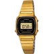 thumbnail image 1 of Reloj Casio Vintage Digital para mujer, color dorado, LA670wga, fondo negro, 1 of 6