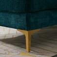 thumbnail image 6 of U Shape Sectional Sofa,Modern Large Chenille Fabric Modular Couch,Extra Wide Sofa with Chaise Lounge and Golden Legs for Living Room (113.39”L-Blue-Green), 6 of 7