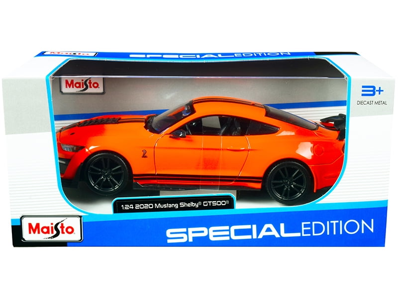 1:18 Maisto Ford Shelby Mustang GT500 2020 orange/black 